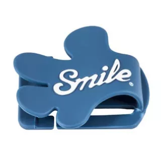 Clip Smile pe capacul obiectivului Giveme5, albastru, 16401, STOCK SALE