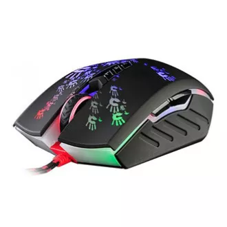 Mouse cu fir A4Tech BLOODY A60A, negru, 6200 DPI
