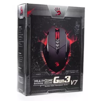Mouse cu fir A4Tech Bloody V7, negru, 3200 DPI Mouse cu fir A4Tech Bloody V7, negru, 3200 DPI