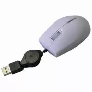 Mouse cu fir M-92 complet nou, alb, 800 DPI