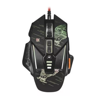 Mouse cu fir Defender sTarx GM-390L, negru, 3200 DPI
