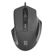Mouse cu fir Defender Datum MB-347, negru, 1600 DPI