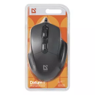 Mouse cu fir Defender Datum MB-347, negru, 1600 DPI