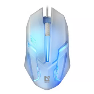 Mouse cu fir Defender Cyber MB-560L, alb, 1200DPI