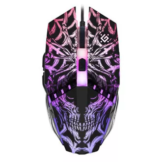 Mouse cu fir Defender Prototype GM-670L, negru, 2400 DPI