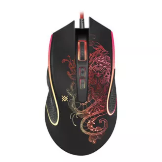 Mouse cu fir Defender Venom GM-640L, negru, 7200 DPI