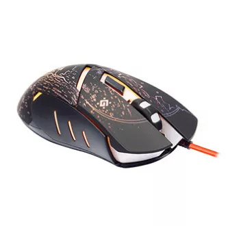 Mouse cu fir Defender Alfa GM-703L, negru, 3200 DPI