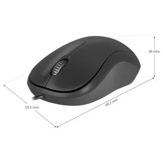 Mouse cu fir Defender Patch MS-759, negru, 1000DPI Mouse cu fir Defender Patch MS-759, negru, 1000DPI