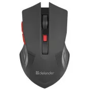 Mouse wireless Defender Accura MM-275, negru, 1600 DPI
