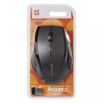 Mouse wireless Defender Accura MM-365, negru, 1600 DPI Mouse wireless Defender Accura MM-365, negru, 1600 DPI