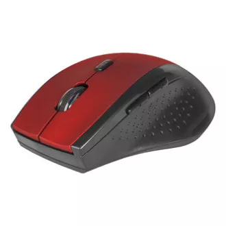 Mouse wireless Defender Accura MM-365, negru-roșu, 1600DPI