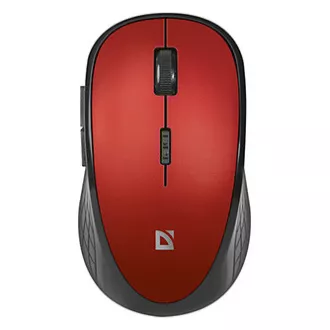 Mouse wireless Defender Hit MM-415, negru-roșu, 1600DPI Mouse wireless Defender Hit MM-415, negru-roșu, 1600DPI