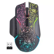 Mouse wireless Defender Oneshot GM-067 LED, negru, 3200 DPI