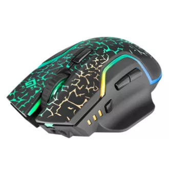 Mouse wireless Defender Oneshot GM-067 LED, negru, 3200 DPI Mouse wireless Defender Oneshot GM-067 LED, negru, 3200 DPI
