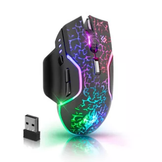 Mouse wireless Defender Oneshot GM-067 LED, negru, 3200 DPI Mouse wireless Defender Oneshot GM-067 LED, negru, 3200 DPI