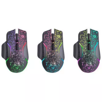 Mouse wireless Defender Oneshot GM-067 LED, negru, 3200 DPI Mouse wireless Defender Oneshot GM-067 LED, negru, 3200 DPI