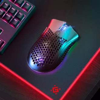 Mouse wireless Defender Warlock GM-709L, negru, 2400 DPI Mouse wireless Defender Warlock GM-709L, negru, 2400 DPI