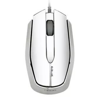 Mouse cu fir E-blue MOOD, argintiu, 2400 DPI, e-box
