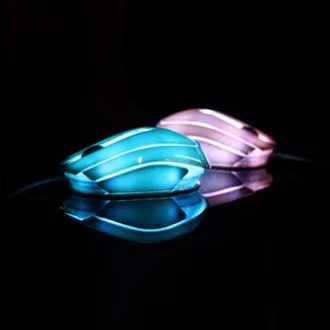 Mouse cu fir E-blue MOOD, argintiu, 2400 DPI, e-box