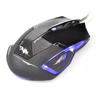 Mouse cu fir E-blue Mazer R, negru, 2400 DPI