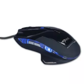 Mouse cu fir E-blue Mazer R, negru, 2400 DPI