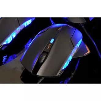 Mouse cu fir E-blue Mazer R, negru, 2400 DPI