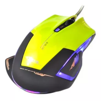Mouse cu fir E-blue Mazer R, verde, 2400DPI, LA REDUCERE