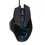 Mouse cu fir E-blue Mazer V2, negru, 2500 DPI