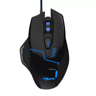 Mouse cu fir E-blue Mazer V2, negru, 2500 DPI