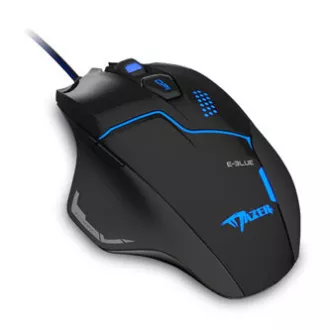 Mouse cu fir E-blue Mazer V2, negru, 2500 DPI