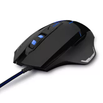 Mouse cu fir E-blue Mazer V2, negru, 2500 DPI