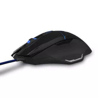 Mouse cu fir E-blue Mazer V2, negru, 2500 DPI