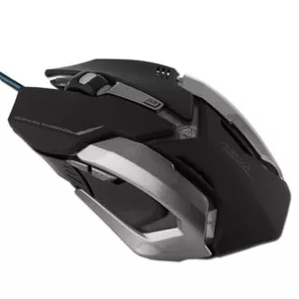 Mouse cu fir E-blue Auroza Gaming, negru, 4000DPI