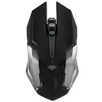 Mouse cu fir E-blue Auroza Gaming, negru, 4000DPI