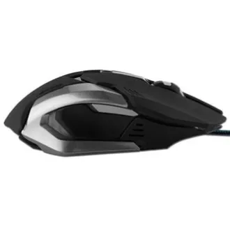 Mouse cu fir E-blue Auroza Gaming, negru, 4000DPI