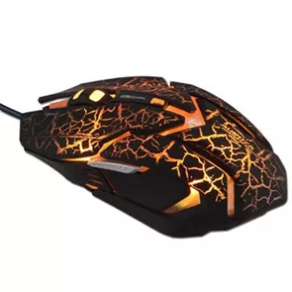 Mouse cu fir E-blue Auroza Gaming, negru, 4000DPI, e-box