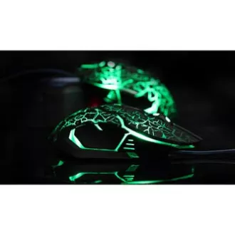 Mouse cu fir E-blue Auroza Gaming, negru, 4000DPI, e-box