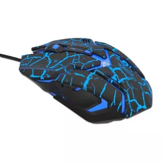 Mouse cu fir E-blue Auroza Gaming, negru, 4000DPI