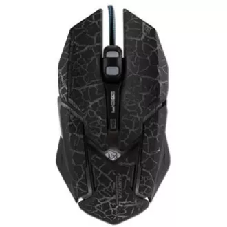Mouse cu fir E-blue Auroza Gaming, negru, 4000DPI