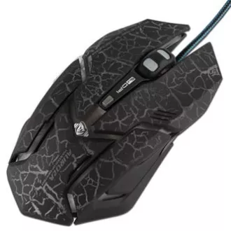 Mouse cu fir E-blue Auroza Gaming, negru, 4000DPI