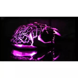Mouse cu fir E-blue Auroza Gaming, negru, 4000DPI