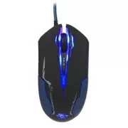 Mouse cu fir E-blue Auroza, negru, 3500 DPI