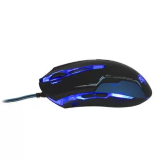Mouse cu fir E-blue Auroza, negru, 3500 DPI