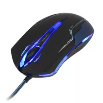 Mouse cu fir E-blue Auroza, negru, 3500 DPI