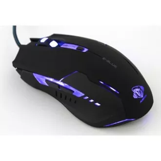 Mouse cu fir E-blue Auroza G, negru, 3000DPI
