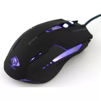 Mouse cu fir E-blue Auroza G, negru, 3000DPI