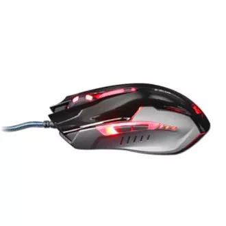 Mouse cu fir E-blue Auroza G, negru, 3000DPI