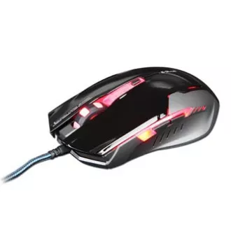 Mouse cu fir E-blue Auroza G, negru, 3000DPI