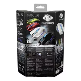 Mouse cu fir E-blue Auroza G, negru, 3000DPI