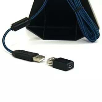 Mouse cu fir E-blue Auroza G, negru, 3000DPI